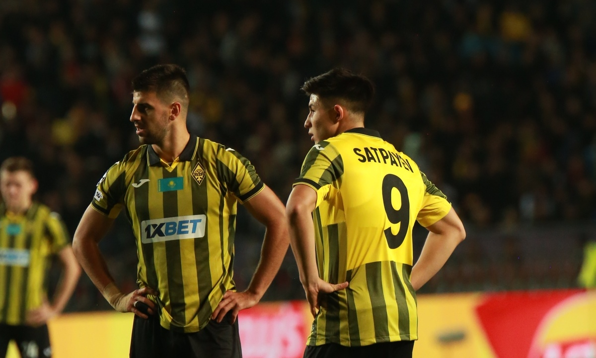 «Кайрат» «разгромили» со счётом 4:0 в Лиге Чемпионов