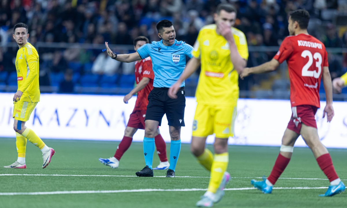 Казахстанские арбитры обслужат матч общего этапа Лиги Конференций