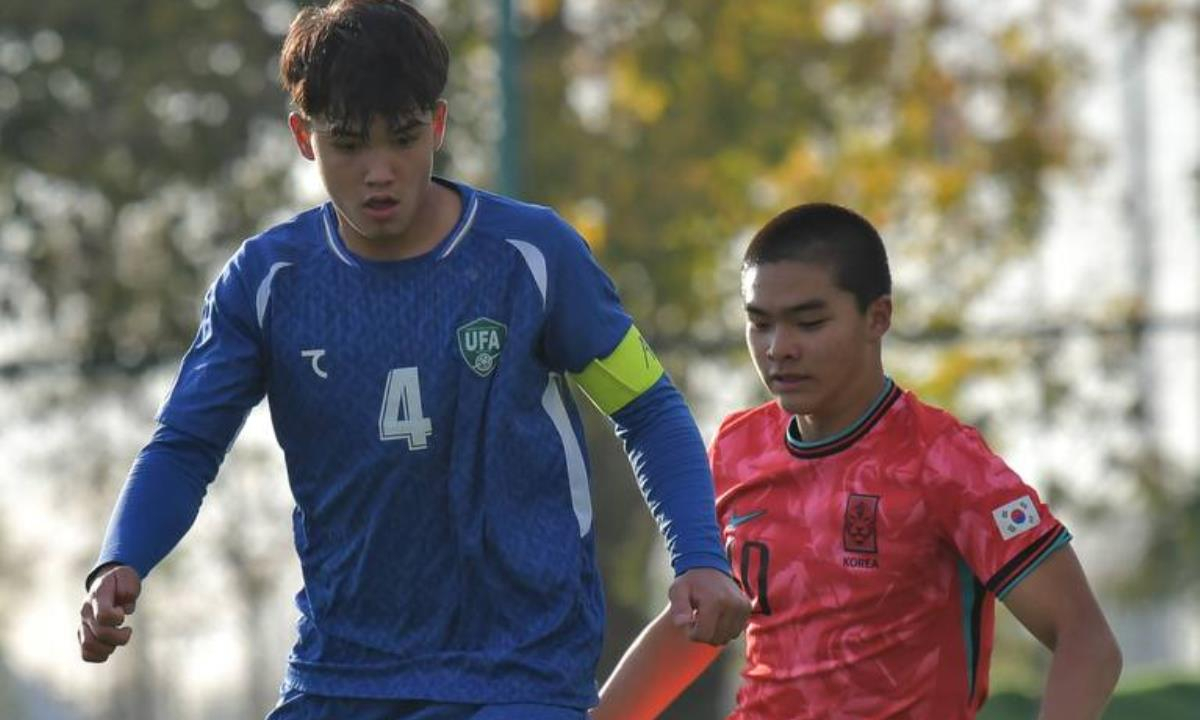 Узбекистан проиграл со счётом 1:4 в футбольном матче