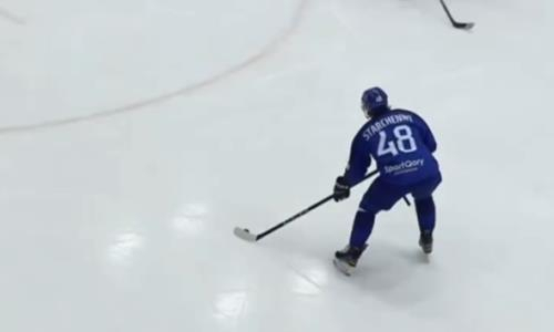 Появилось видео дебютной шайбы Романа Старченко за новый клуб