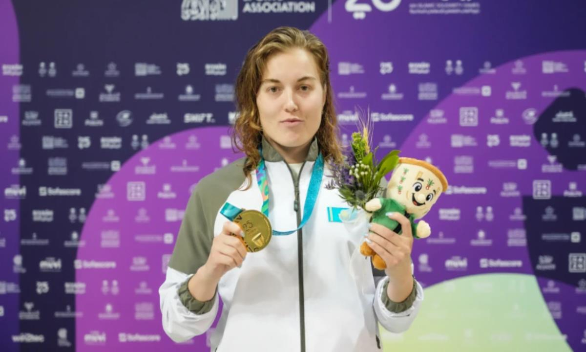 Казахстанка призналась, кому посвятила «золото» Исламиады-2025