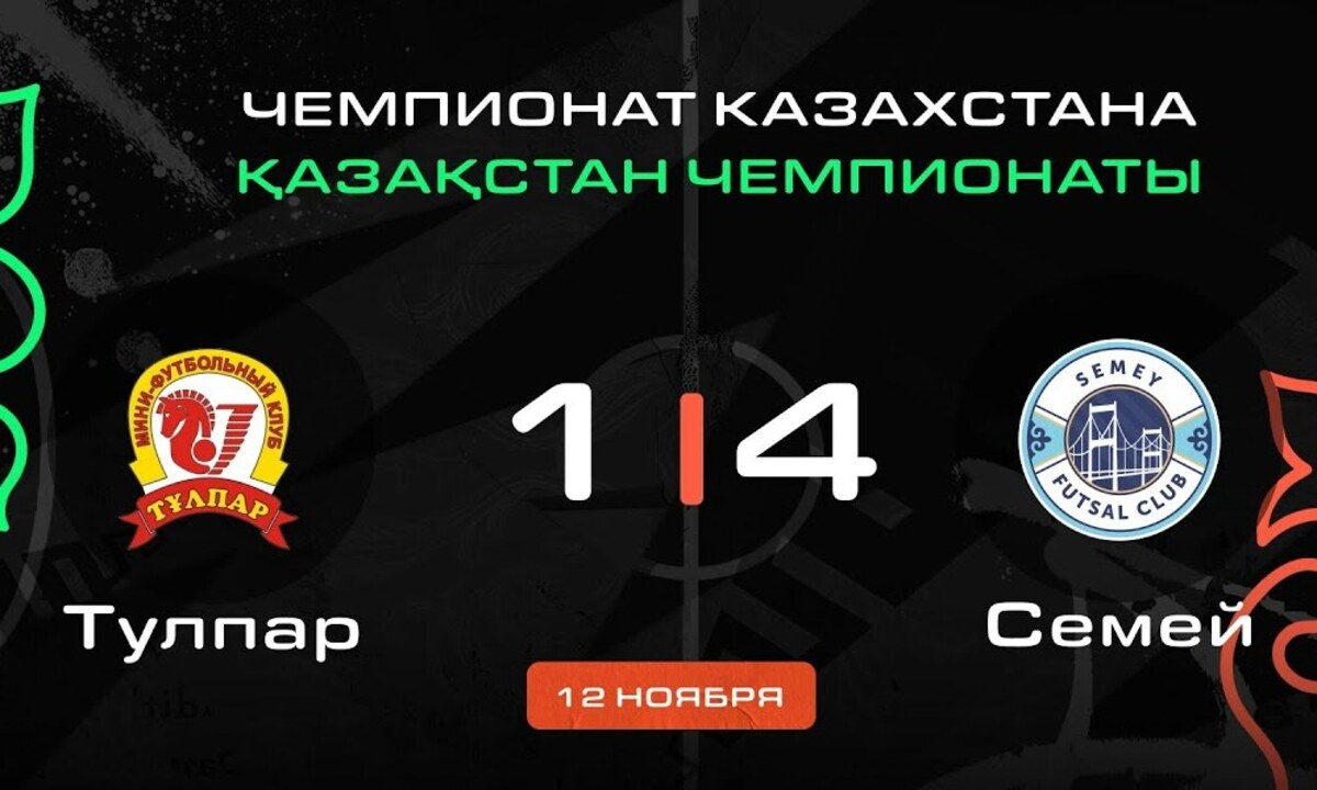 Видеообзор матча «Семея» в чемпионате Казахстана с пятью голами