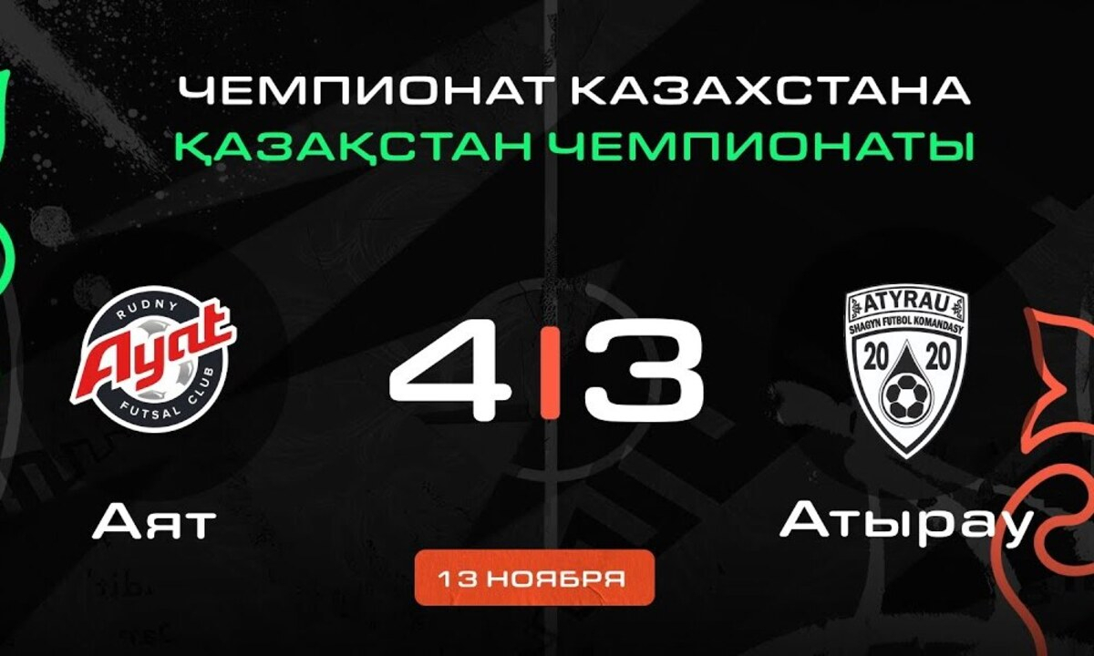 Видеообзор матча чемпионата Казахстана с шестью голами за пять минут