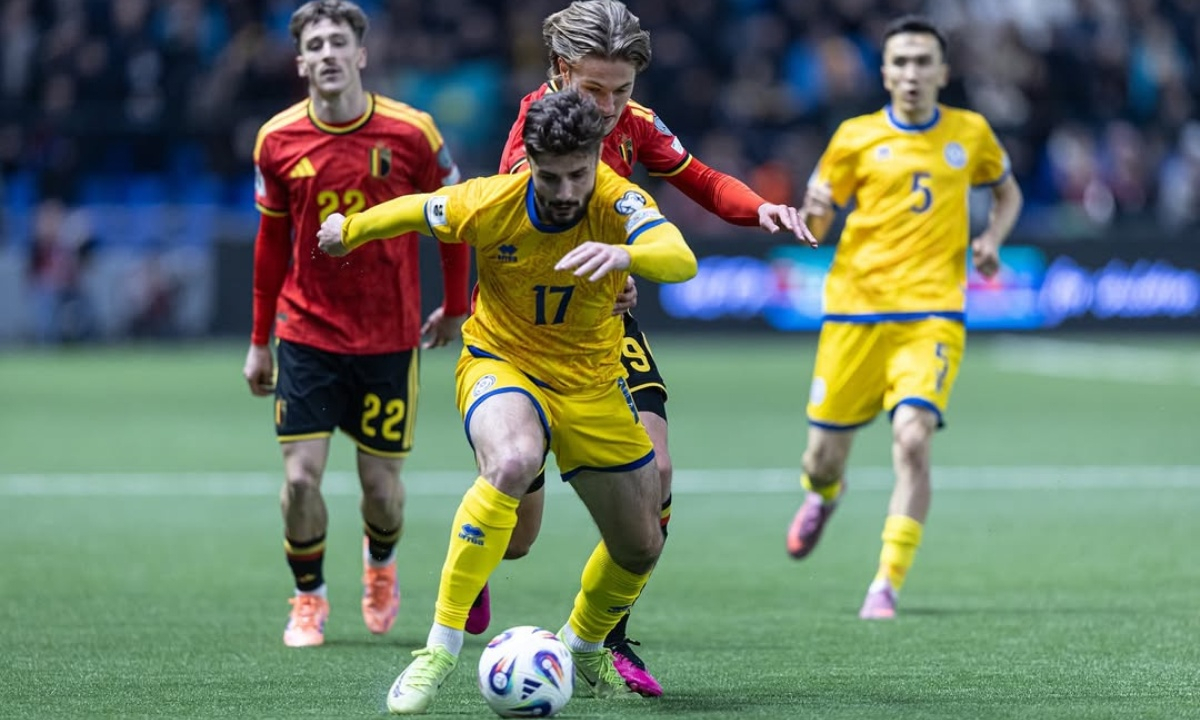 В Великобритании рассказали, как Казахстан шокировал Бельгию в отборе ЧМ-2026