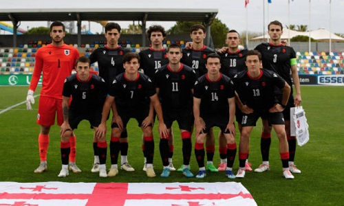 Семью удалениями обернулся матч Грузии в отборе на Евро по футболу