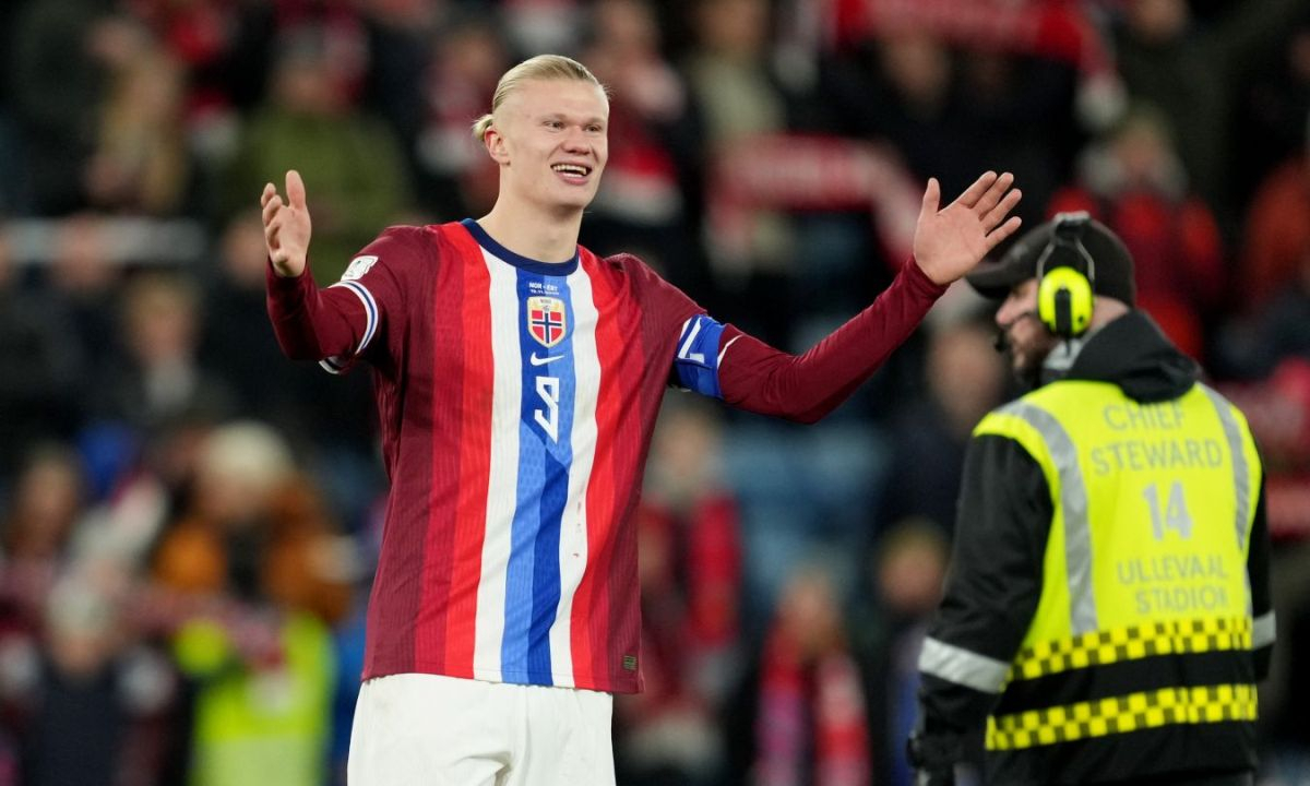 Холанд c двукратным отрывом стал лучшим бомбардиром отбора ЧМ-2026