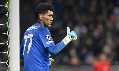 Сколько сейвов сделал Темирлан Анарбеков в матче «Копенгаген» — «Кайрат»