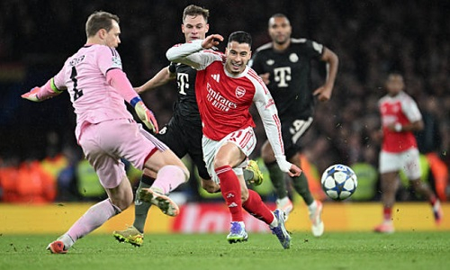 Четырьмя голами обернулся матч «Арсенал» — «Бавария» в Лиге Чемпионов