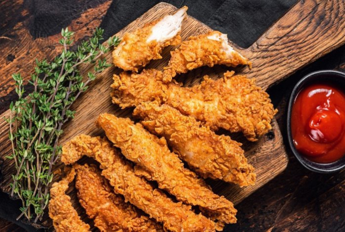 Как приготовить хрустящие куриные стрипсы как в ресторане