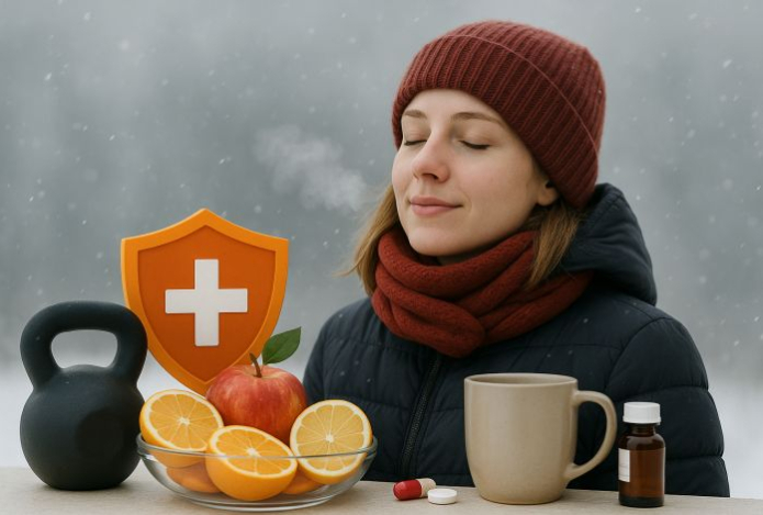 Как правильно поддерживать иммунитет в холода, объяснил эпидемиолог