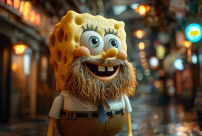 Спанч Боб возвращается к своей аудитории. Видео
