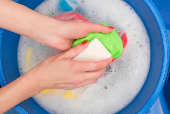 Мыло с этим составом отстирывает любые пятна