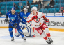 Фоторепортаж с матча КХЛ «Барыс» — «Автомобилист» 3:2 ОТ