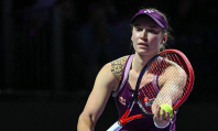 Елена Рыбакина вышла на корт перед стартом на турнире в Китае