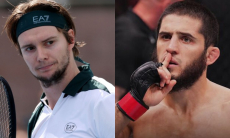 Лучший теннисист Казахстана вызвал реакцию у Ислама Махачева