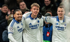 Со счётом 4:2 закончился матч «Копенгагена» после победы над «Кайратом» в Лиге Чемпионов