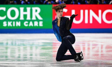 Лучший фигурист Казахстана закончил выступление в финале Гран-при