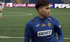 Появилось видео невероятных сейвов Шерхана Калмурзы против «Олимпиакоса»