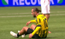 Закончился первый тайм матча «Кайрата» в Лиге Чемпионов