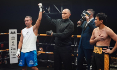 Нокаутом и завершением карьеры обернулся бой Казахстан — Россия в главном событии вечера бокса