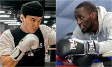 Нурлан Сабуров вышел на ринг с Теренсом Кроуфордом в IBA. Видео