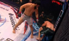 Нокаутом в первом раунде закончился бой Казахстан — Узбекистан на итоговом турнире 2025 года. Видео