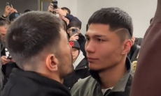 Боксёры из Казахстана и Таджикистана сделали вес перед боем за титул WBA