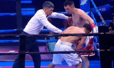 Казахстанский боксер нокаутировал «Тайсона» из Узбекистана