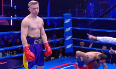 Быстрым нокаутом закончился бой боксера из Казахстана