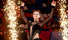 Камила Валиева впервые выступила на публике после дисквалификации. Видео