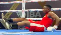 Нокаут с одного удара зафиксирован на ЧМ-2025 по боксу. Видео