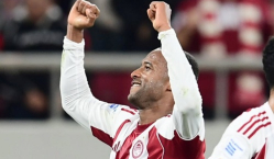 «Олимпиакос» устроил разгром перед матчем с «Кайратом» в Лиге Чемпионов