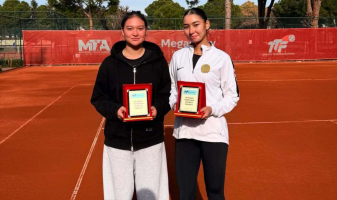 Теннисистки из Казахстана выиграли турнир в Турции