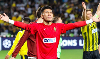 «Я не знаю, как выбирали». Голкипер «Астаны» отреагировал на победу Темирлана Анарбекова