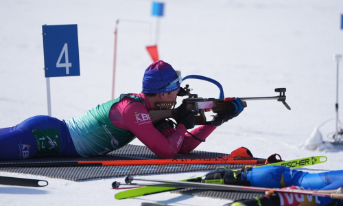 Казахстанские биатлонисты провели первые гонки на этапе Кубка мира в Швеции