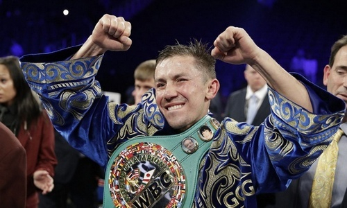 Геннадия Головкина «ввели» в Зал славы бокса