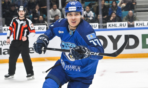 Нападающий «Барыса» оценил домашний камбэк в матче КХЛ