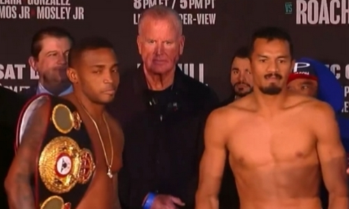 Чемпион мира прошёл взвешивание после срыва боя с Жанибеком Алимханулы