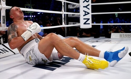 Досрочное поражение «зафиксировали» в титульном бою Александра Усика