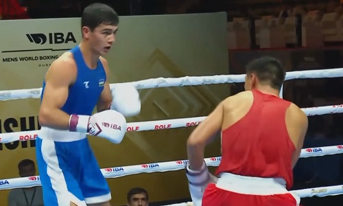 Разгромом закончился бой Узбекистан — Кыргызстан на ЧМ-2025 по боксу