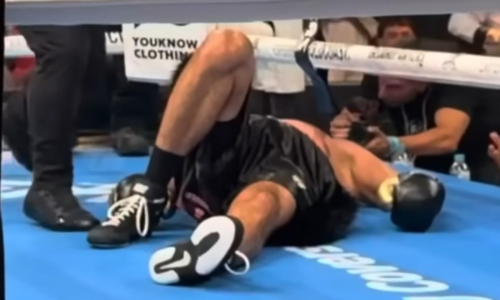 Чудовищным нокаутом закончился бой непобеждённого чемпиона мира по боксу. Видео