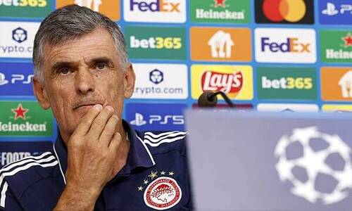 Главный тренер «Олимпиакоса» оценил «Кайрат» перед матчем Лиги Чемпионов