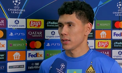 Анарбеков объяснил свою ошибку и неудачи «Кайрата» в Лиге Чемпионов