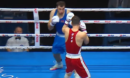 Казах из сборной Узбекистана вышел в финал ЧМ-2025 по боксу