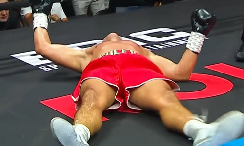 Видео тяжелого нокаута Мурата Гассиева в бою за титул чемпиона мира