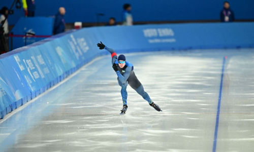 Казахстанский конькобежец стал шестым на этапе Кубка мира в Норвегии