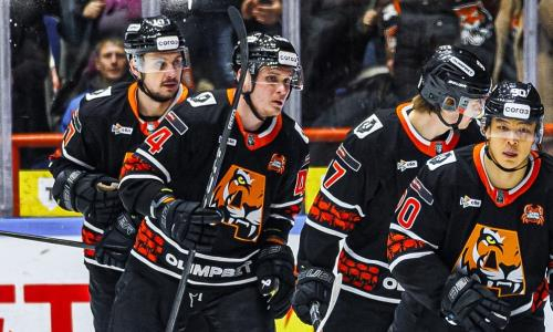 Со счётом 3:1 закончился матч конкурентов «Барыса» за плей-офф КХЛ