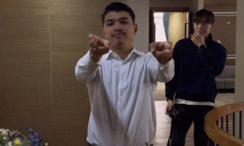 Галымжан Кенжебек связал себя узами брака. Видео