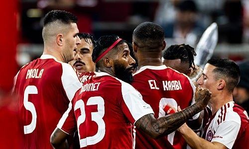 Со счётом 6:0 закончился матч «Олимпиакоса» после победы над «Кайратом»