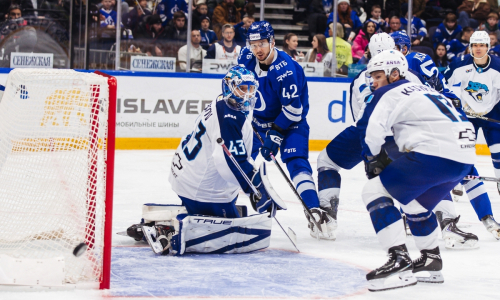 Известный эксперт назвал лучших игроков «Барыса» в матче КХЛ с московским «Динамо»